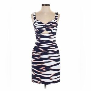 Yumi Kim black, White & Blush Cutout Midi Dress